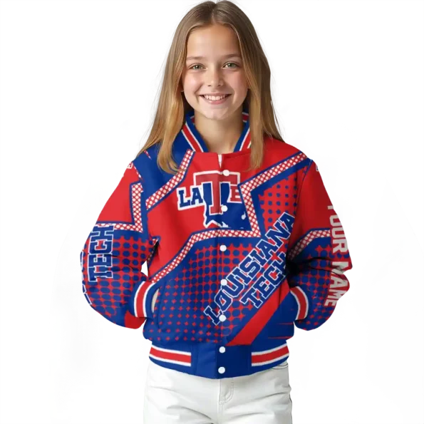 custom la tech star burst blue varsity jacket top rated.webp