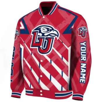 custom liberty flames chevron angles red varsity jacket best selling.webp