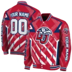 custom liberty flames chevron angles red varsity jacket best selling.webp