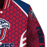custom liberty flames hexagon grid red varsity jacket best selling.webp
