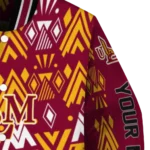 custom louisiana monroe warhawks pyramid shapes red varsity jacket best selling.webp