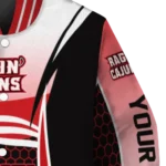 custom louisiana ragin cajuns mesh effect red black varsity jacket best selling.webp
