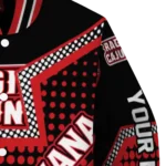 custom louisiana ragin cajuns star burst red varsity jacket best selling.webp