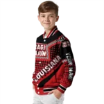 custom louisiana ragin cajuns star burst red varsity jacket best selling.webp