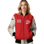 custom-louisiana-ragin-cajuns-wildcat-pawprint-red-nude-bomber-jacket-best-selling.webp