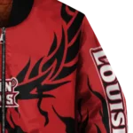 custom-louisiana-ragin-cajuns-winged-blaze-red-white-bomber-jacket-best-selling.webp