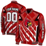 custom louisville cardinals chevron angles red varsity jacket best selling.webp