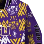 custom lsu tigers pyramid shapes purple varsity jacket best selling.webp