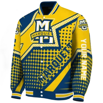 custom marquette golden eagles star burst blue varsity jacket best selling.webp