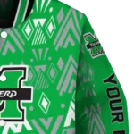 custom marshall thundering herd pyramid shapes green varsity jacket best selling.webp