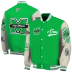 custom-marshall-thundering-herd-wildcat-pawprint-green-nude-varsity-jacket-best-selling.webp