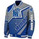 custom memphis tigers star burst blue varsity jacket best selling.webp