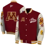 custom-minnesota-golden-gophers-wildcat-pawprint-maroon-nude-varsity-jacket-best-selling.webp