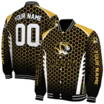 custom missouri tigers hexagon grid black varsity jacket best selling.webp