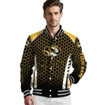 custom missouri tigers hexagon grid black varsity jacket best selling.webp