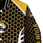 custom missouri tigers hexagon grid black varsity jacket best selling.webp