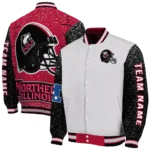 custom-northern-illinois-huskies-speckled-arms-red-gray-varsity-jacket-best-selling.webp