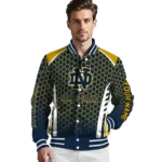 custom-notre-dame-fighting-irish-hexagon-grid-navy-varsity-jacket-best-selling.webp