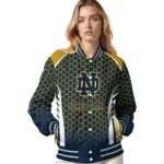 custom-notre-dame-fighting-irish-hexagon-grid-navy-varsity-jacket-best-selling.webp