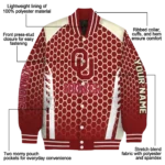 custom-oklahoma-sooners-hexagon-grid-crimson-varsity-jacket-best-selling.webp