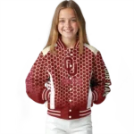 custom-oklahoma-sooners-hexagon-grid-crimson-varsity-jacket-best-selling.webp