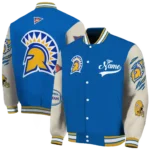 custom-san-jose-state-spartans-wildcat-pawprint-blue-nude-varsity-jacket-best-selling.webp