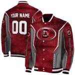 custom-south-carolina-gamecocks-power-plate-garnet-varsity-jacket-best-selling.webp