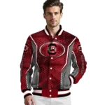 custom-south-carolina-gamecocks-power-plate-garnet-varsity-jacket-best-selling.webp