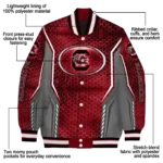 custom-south-carolina-gamecocks-power-plate-garnet-varsity-jacket-best-selling.webp