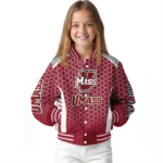 custom-umass-minutemen-hexagon-grid-red-varsity-jacket-best-selling.webp