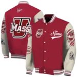 custom-umass-minutemen-wildcat-pawprint-red-nude-varsity-jacket-best-selling.webp