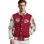 custom-umass-minutemen-wildcat-pawprint-red-nude-varsity-jacket-best-selling.webp