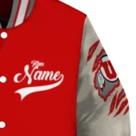 custom-utah-utes-wildcat-pawprint-red-nude-varsity-jacket-best-selling.webp