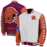 custom-virginia-tech-hokies-speckled-arms-maroon-gray-varsity-jacket-best-selling.webp