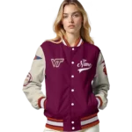custom-virginia-tech-hokies-wildcat-pawprint-maroon-nude-varsity-jacket-best-selling.webp