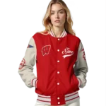 custom-wisconsin-badgers-wildcat-pawprint-red-nude-varsity-jacket-best-selling.webp