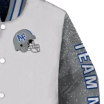 customized-air-force-falcons-speckled-arms-blue-gray-varsity-jacket-best-selling.webp