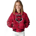 customized-arkansas-state-red-wolves-bolt-stripe-scarlet-varsity-jacket-best-selling.webp