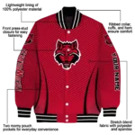 customized-arkansas-state-red-wolves-chevron-arrow-scarlet-varsity-jacket-best-selling.webp