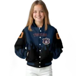customized auburn tigers flame border navy blue black varsity jacket best selling.webp