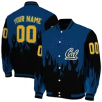 customized california golden bears flame border blue black varsity jacket best selling.webp