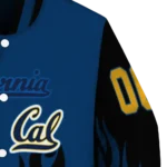 customized california golden bears flame border blue black varsity jacket best selling.webp