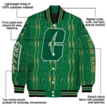 customized-charlotte-49ers-bolt-stripe-green-varsity-jacket-best-selling.webp
