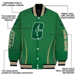 customized-charlotte-49ers-chevron-arrow-green-varsity-jacket-best-selling.webp