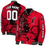 customized-cincinnati-bearcats-hexagon-cluster-red-black-varsity-jacket-best-selling.webp