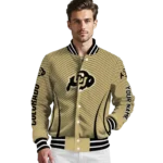 customized-colorado-buffaloes-chevron-arrow-gold-varsity-jacket-best-selling.webp