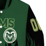 customized colorado state rams flame border green black varsity jacket best selling.webp