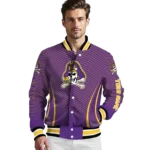 customized-east-carolina-pirates-chevron-arrow-purple-varsity-jacket-best-selling.webp