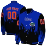 customized florida gators flame border blue black varsity jacket best selling.webp
