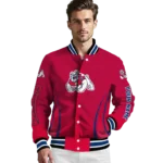 customized-fresno-state-bulldogs-chevron-arrow-red-varsity-jacket-best-selling.webp